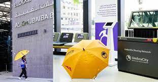 Now, borrow umbrella for free using your nol card
